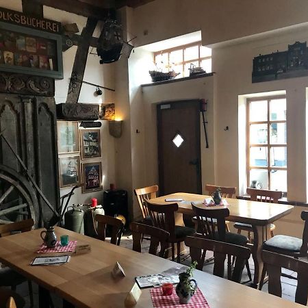 Hotel-Pension Markt-Scheune Anno 1652 Vlotho Kültér fotó